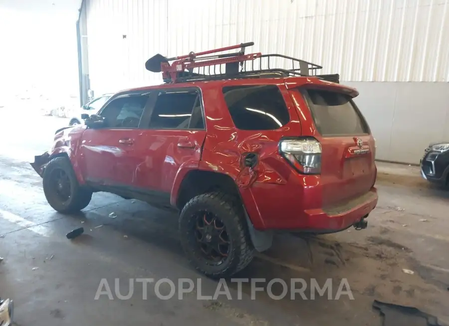 TOYOTA 4RUNNER 2017 vin JTEBU5JRXH5439353 from auto auction Iaai