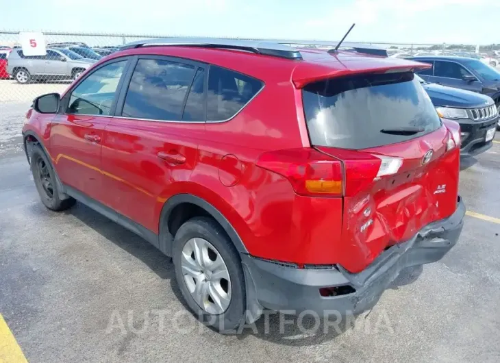 TOYOTA RAV4 2015 vin JTMBFREV2FJ014730 from auto auction Iaai