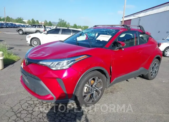 TOYOTA C-HR 2021 vin JTNKHMBX0M1120511 from auto auction Iaai