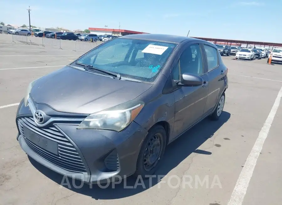 TOYOTA YARIS 2015 vin VNKKTUD31FA053991 from auto auction Iaai