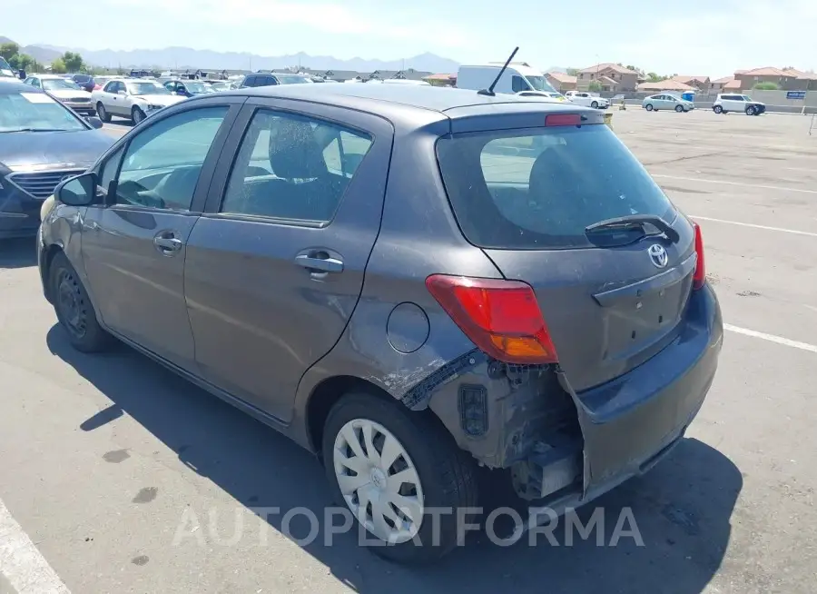 TOYOTA YARIS 2015 vin VNKKTUD31FA053991 from auto auction Iaai