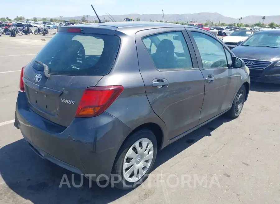 TOYOTA YARIS 2015 vin VNKKTUD31FA053991 from auto auction Iaai