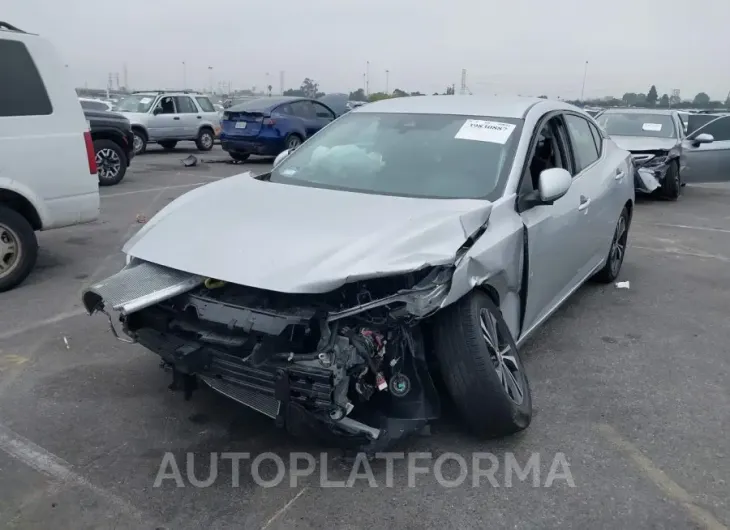 NISSAN SENTRA 2022 vin 3N1AB8CV3NY319851 from auto auction Iaai