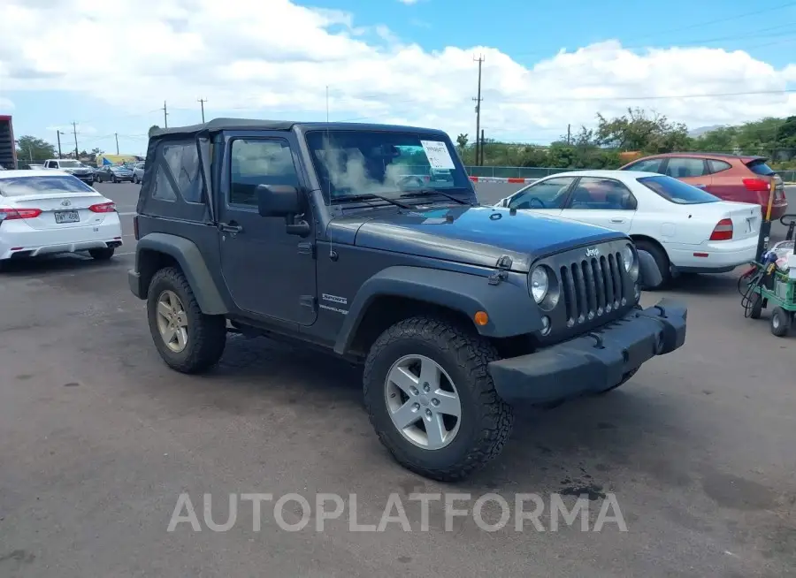 JEEP WRANGLER JK 2018 vin 1C4AJWAG5JL809669 from auto auction Iaai