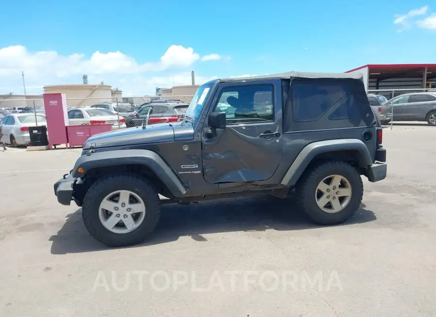 JEEP WRANGLER JK 2018 vin 1C4AJWAG5JL809669 from auto auction Iaai