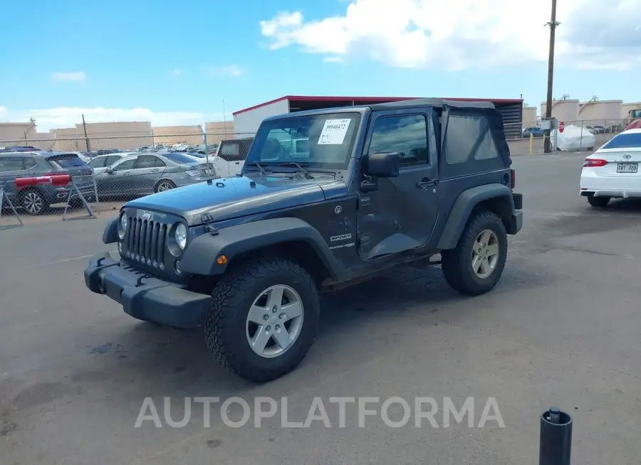 JEEP WRANGLER JK 2018 vin 1C4AJWAG5JL809669 from auto auction Iaai