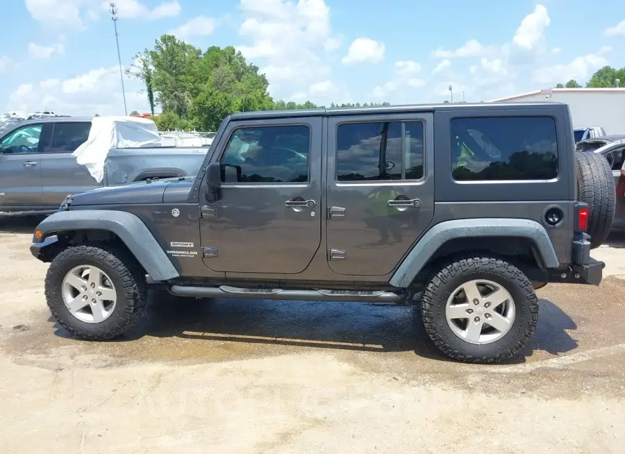 JEEP WRANGLER UNLIMITED 2016 vin 1C4BJWDG7GL337256 from auto auction Iaai