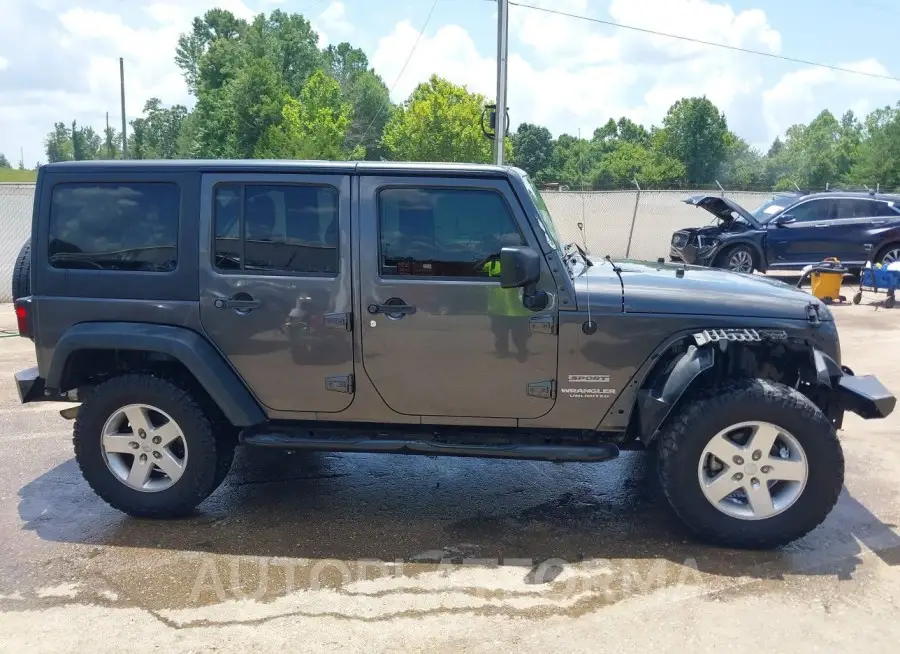 JEEP WRANGLER UNLIMITED 2016 vin 1C4BJWDG7GL337256 from auto auction Iaai