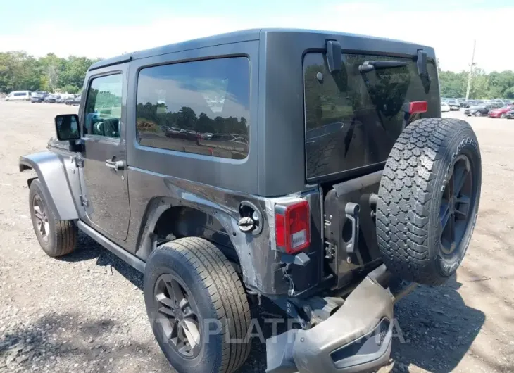 JEEP WRANGLER 2016 vin 1C4GJWBG4GL278837 from auto auction Iaai