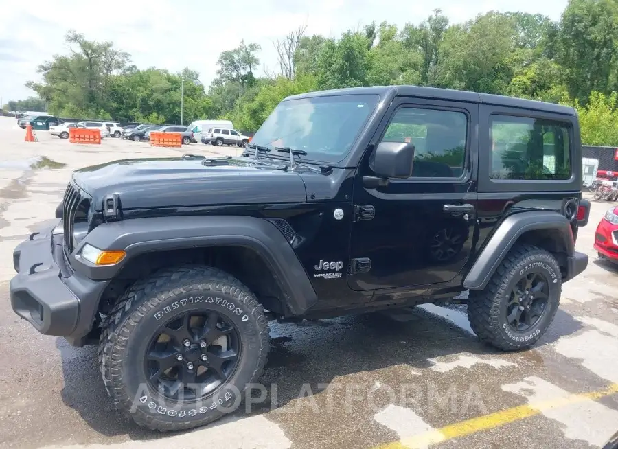 JEEP WRANGLER 2020 vin 1C4GJXAG3LW340115 from auto auction Iaai