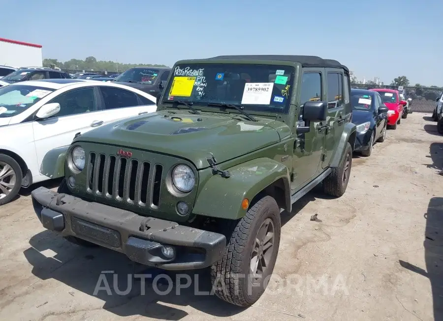 JEEP WRANGLER UNLIMITED 2016 vin 1C4HJWEG9GL285881 from auto auction Iaai