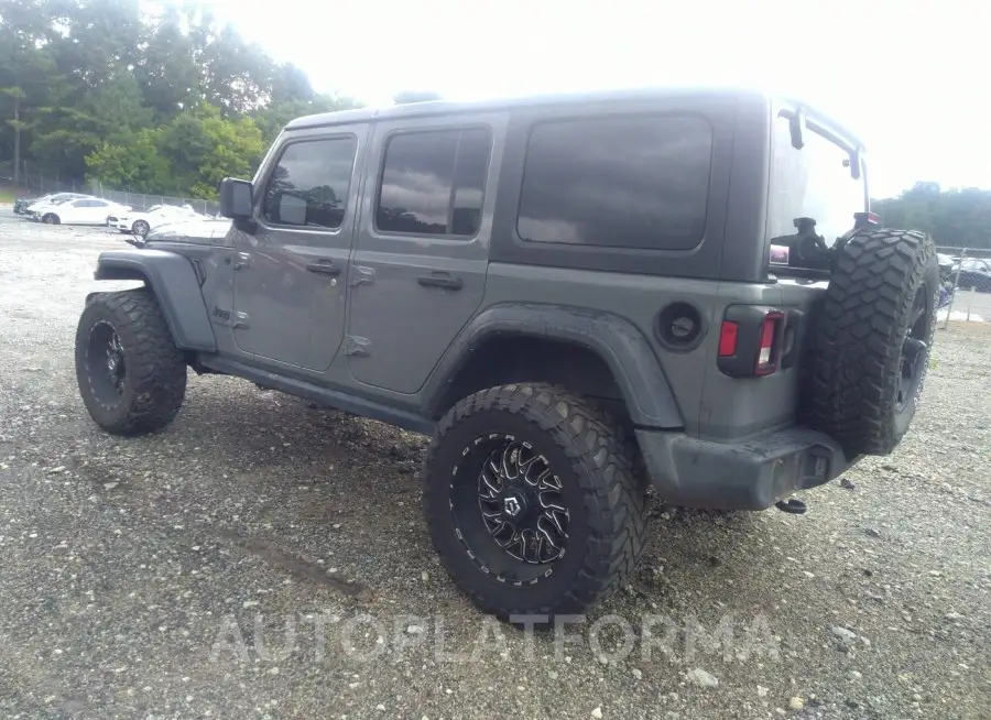 JEEP WRANGLER UNLIMITED 2021 vin 1C4HJXDG7MW801446 from auto auction Iaai