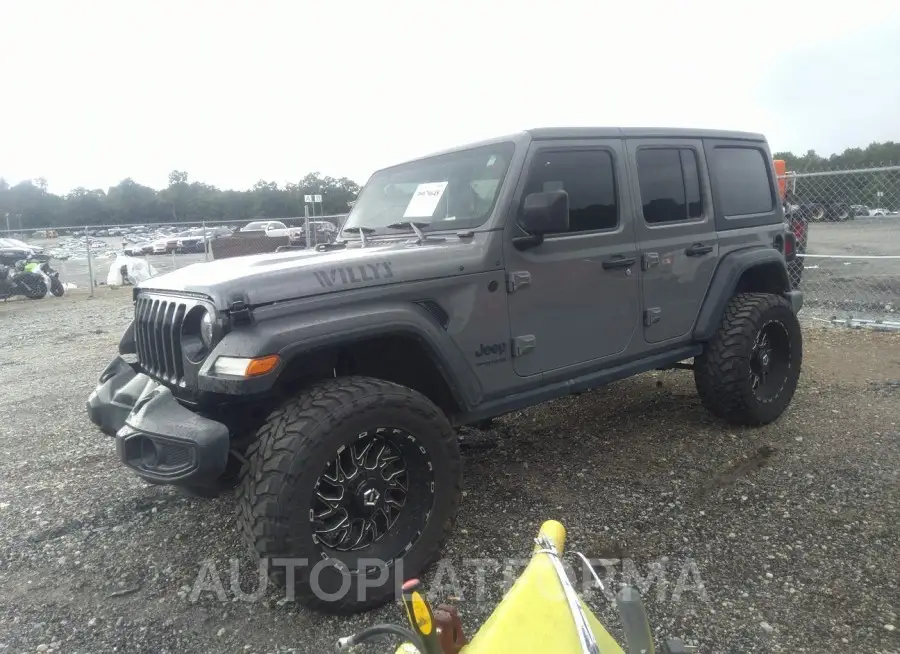 JEEP WRANGLER UNLIMITED 2021 vin 1C4HJXDG7MW801446 from auto auction Iaai