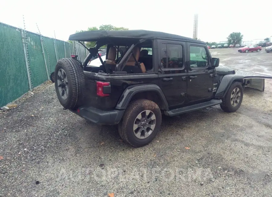 JEEP WRANGLER UNLIMITED 2020 vin 1C4HJXEG2LW267205 from auto auction Iaai