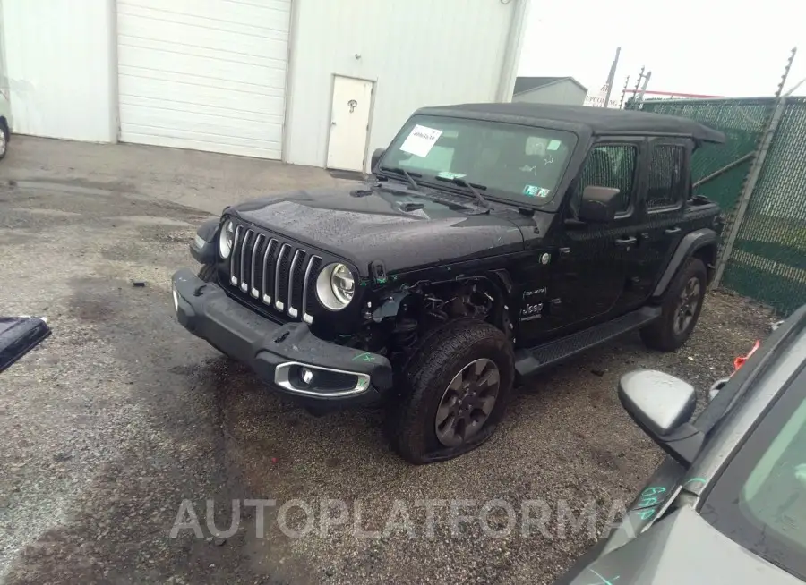 JEEP WRANGLER UNLIMITED 2020 vin 1C4HJXEG2LW267205 from auto auction Iaai