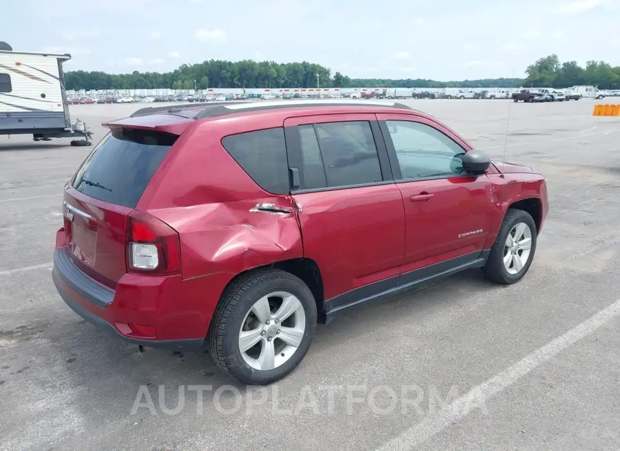 JEEP COMPASS 2016 vin 1C4NJDBB1GD797192 from auto auction Iaai