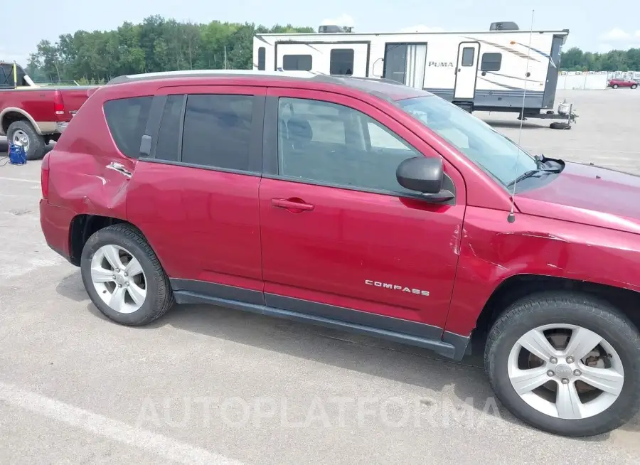 JEEP COMPASS 2016 vin 1C4NJDBB1GD797192 from auto auction Iaai