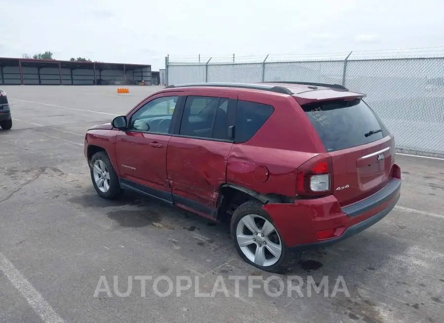 JEEP COMPASS 2016 vin 1C4NJDBB1GD797192 from auto auction Iaai