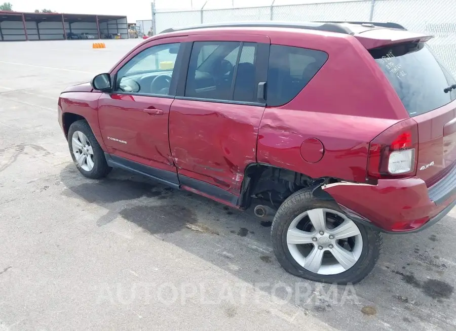 JEEP COMPASS 2016 vin 1C4NJDBB1GD797192 from auto auction Iaai