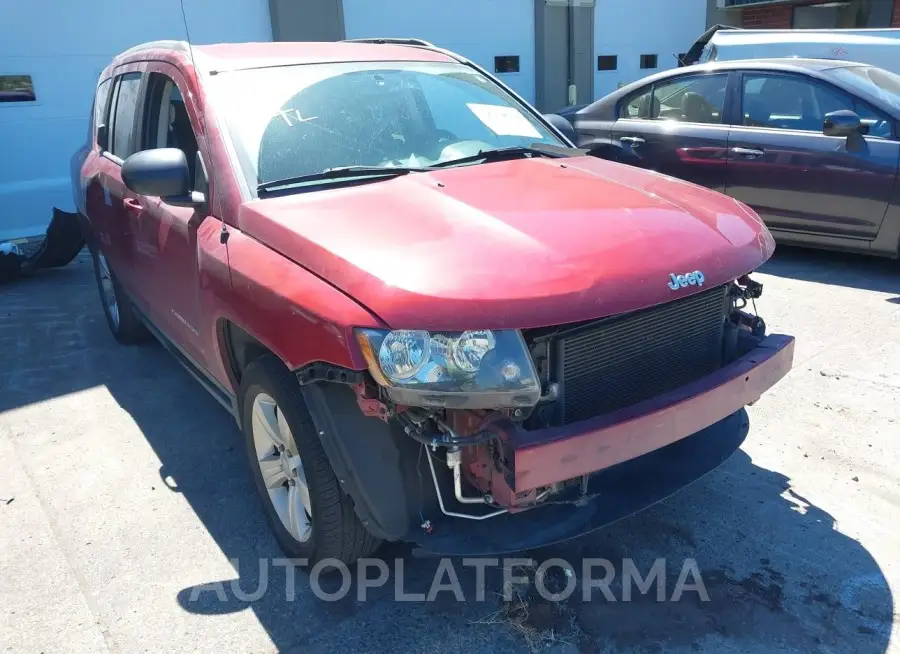 JEEP COMPASS 2016 vin 1C4NJDBB7GD781546 from auto auction Iaai