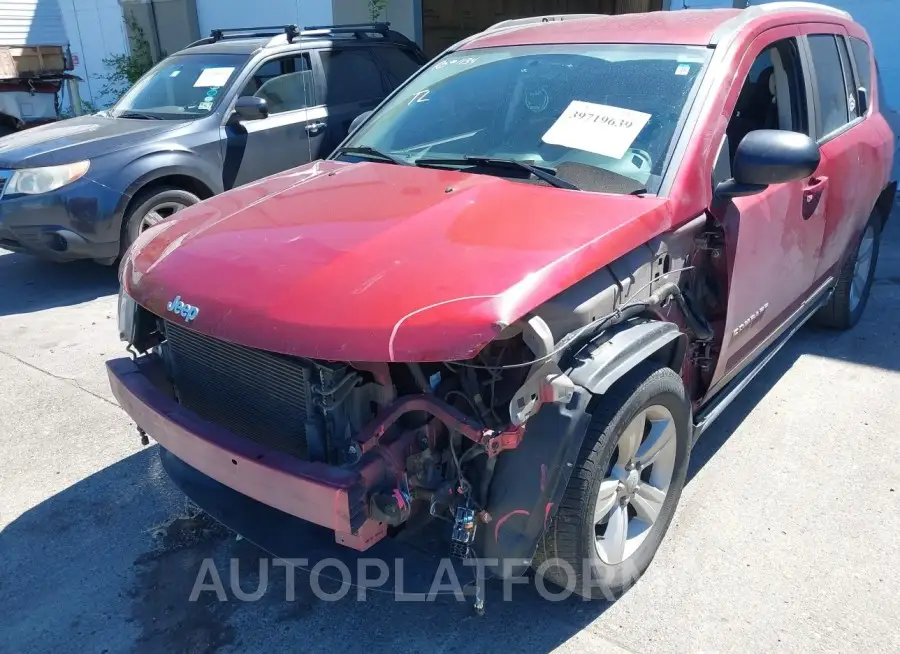 JEEP COMPASS 2016 vin 1C4NJDBB7GD781546 from auto auction Iaai