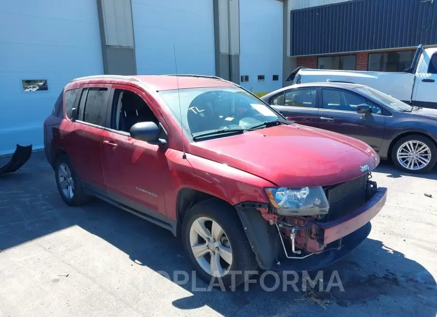 JEEP COMPASS 2016 vin 1C4NJDBB7GD781546 from auto auction Iaai