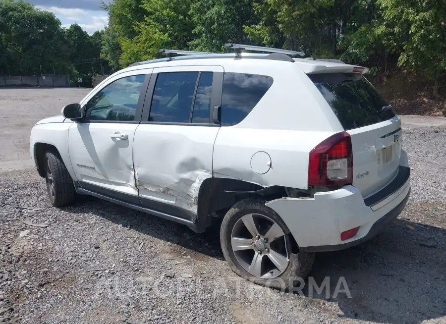 JEEP COMPASS 2017 vin 1C4NJDEB6HD111340 from auto auction Iaai