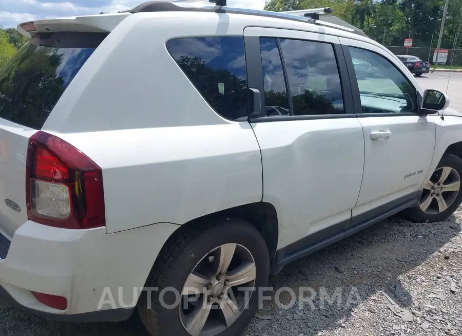 JEEP COMPASS 2017 vin 1C4NJDEB6HD111340 from auto auction Iaai