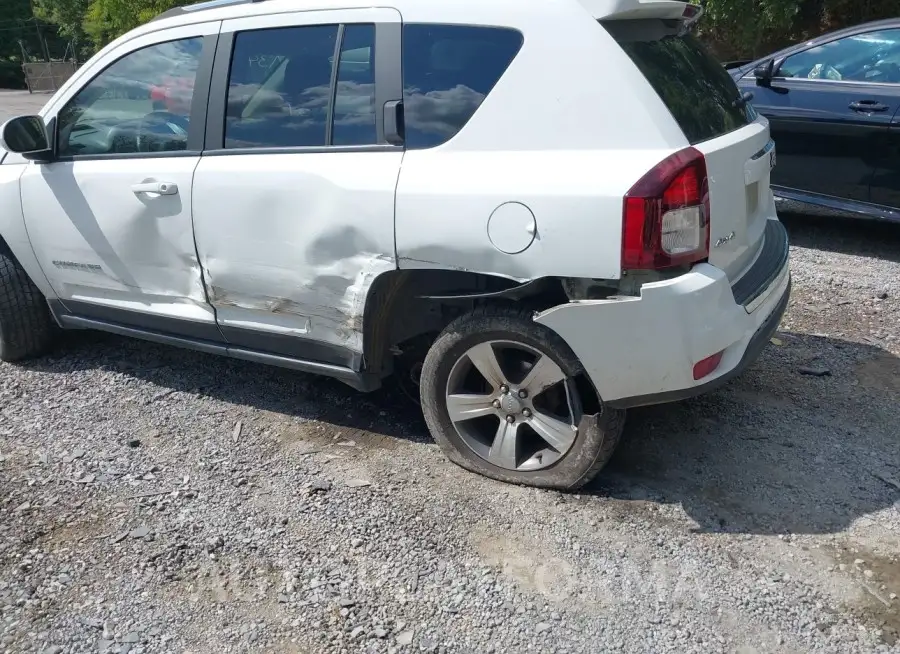 JEEP COMPASS 2017 vin 1C4NJDEB6HD111340 from auto auction Iaai