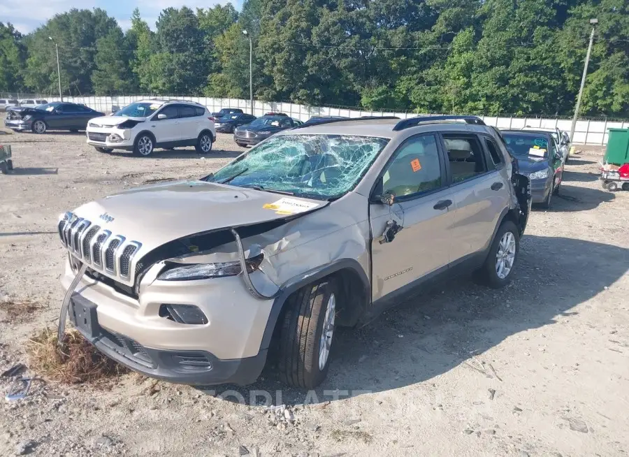 JEEP CHEROKEE 2015 vin 1C4PJLAB6FW782159 from auto auction Iaai