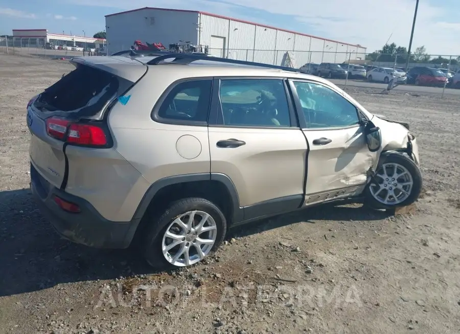 JEEP CHEROKEE 2015 vin 1C4PJLAB6FW782159 from auto auction Iaai