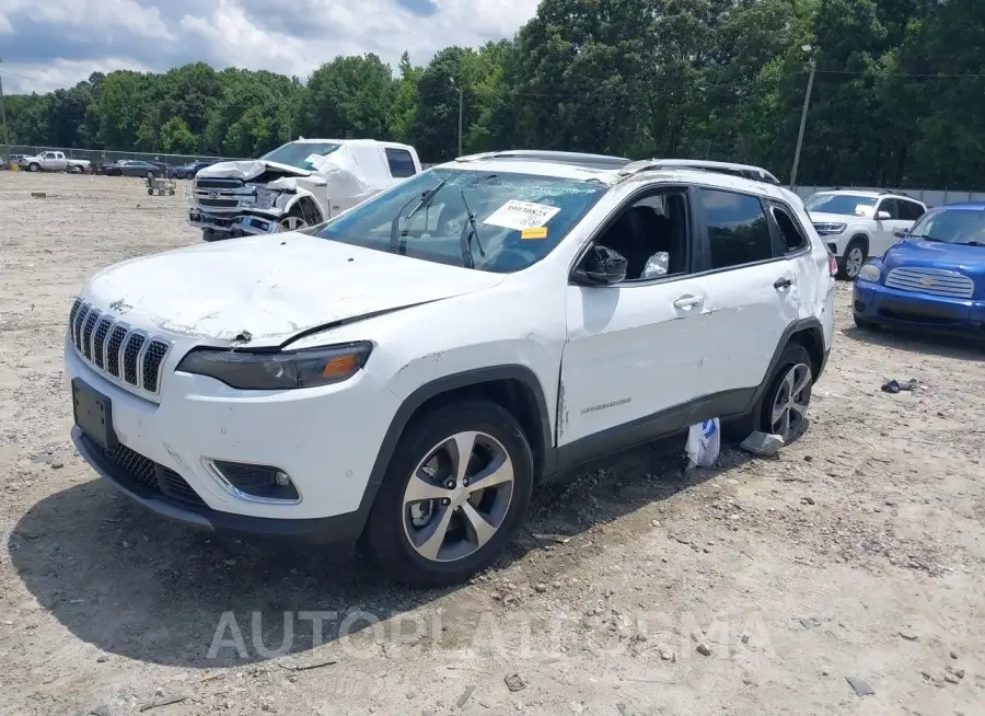 JEEP CHEROKEE 2021 vin 1C4PJMDX9MD138712 from auto auction Iaai