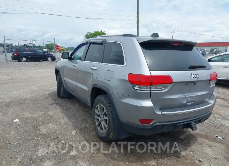 JEEP GRAND CHEROKEE 2015 vin 1C4RJEBGXFC119015 from auto auction Iaai