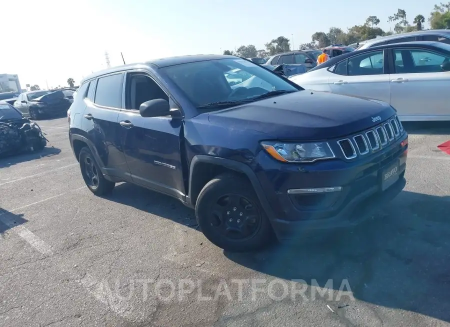 JEEP COMPASS 2020 vin 3C4NJCABXLT230446 from auto auction Iaai