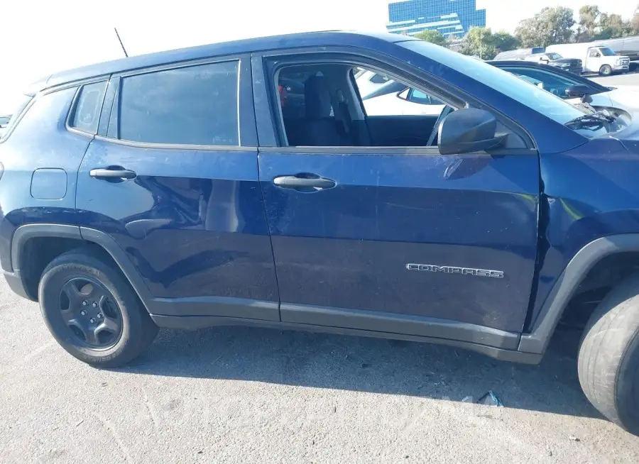 JEEP COMPASS 2020 vin 3C4NJCABXLT230446 from auto auction Iaai