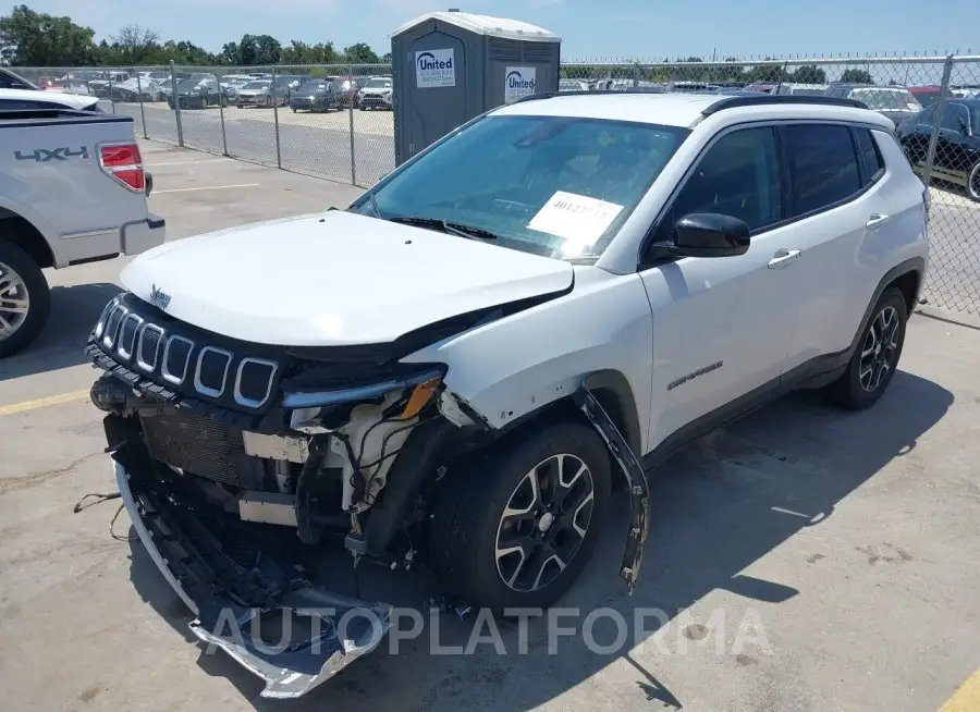 JEEP COMPASS 2022 vin 3C4NJCBB2NT137650 from auto auction Iaai