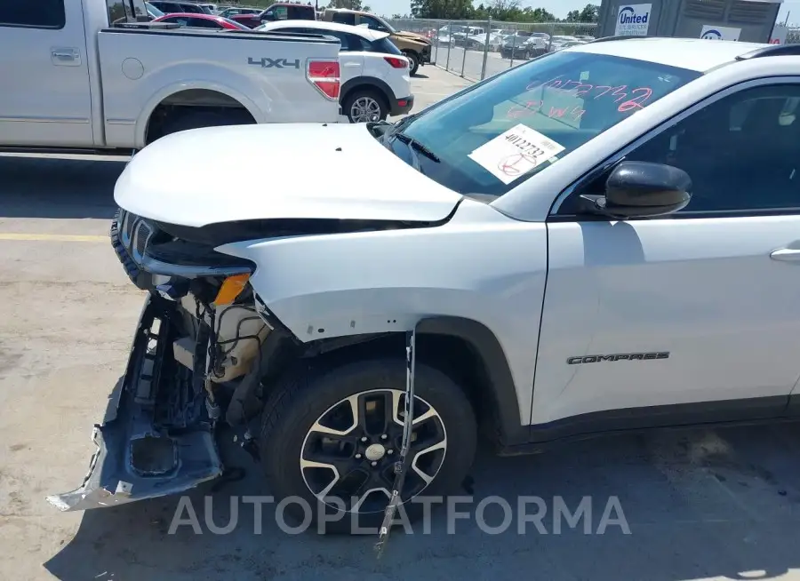 JEEP COMPASS 2022 vin 3C4NJCBB2NT137650 from auto auction Iaai