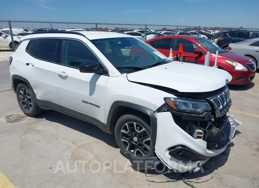 JEEP COMPASS 2022 vin 3C4NJCBB2NT137650 from auto auction Iaai