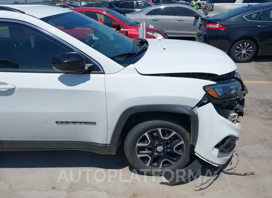 JEEP COMPASS 2022 vin 3C4NJCBB2NT137650 from auto auction Iaai