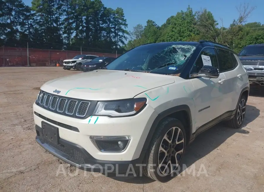 JEEP COMPASS 2019 vin 3C4NJCCB8KT743271 from auto auction Iaai