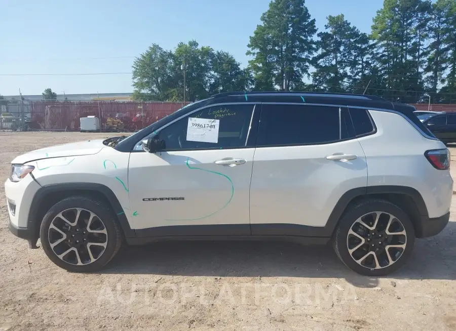 JEEP COMPASS 2019 vin 3C4NJCCB8KT743271 from auto auction Iaai