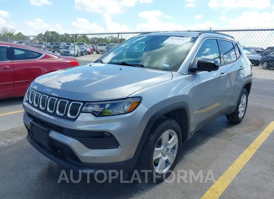 JEEP COMPASS 2022 vin 3C4NJDBB1NT103138 from auto auction Iaai