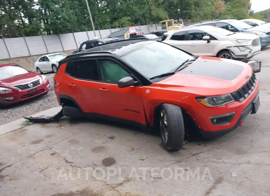 JEEP COMPASS 2018 vin 3C4NJDDB9JT256812 from auto auction Iaai