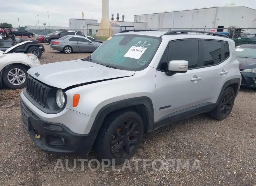 JEEP RENEGADE 2018 vin ZACCJABB8JPH91954 from auto auction Iaai