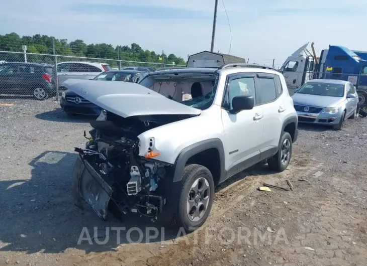 JEEP RENEGADE 2017 vin ZACCJBAB1HPE75376 from auto auction Iaai