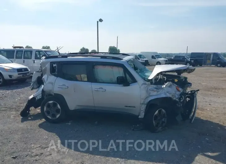 JEEP RENEGADE 2017 vin ZACCJBAB1HPE75376 from auto auction Iaai