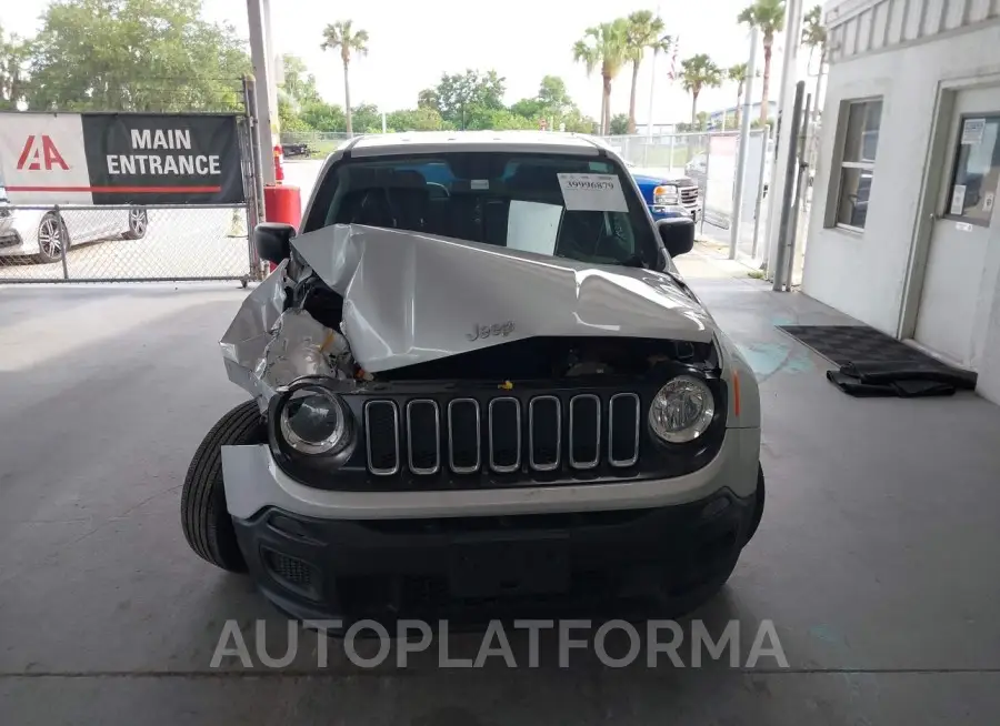 JEEP RENEGADE 2018 vin ZACCJBAB7JPJ71312 from auto auction Iaai