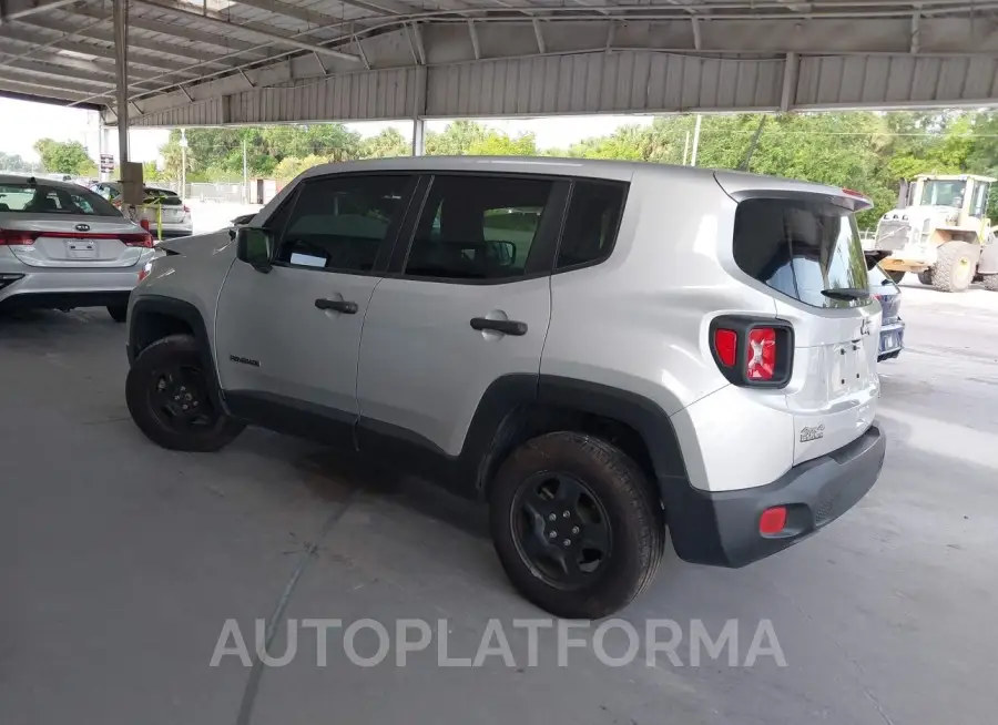 JEEP RENEGADE 2018 vin ZACCJBAB7JPJ71312 from auto auction Iaai