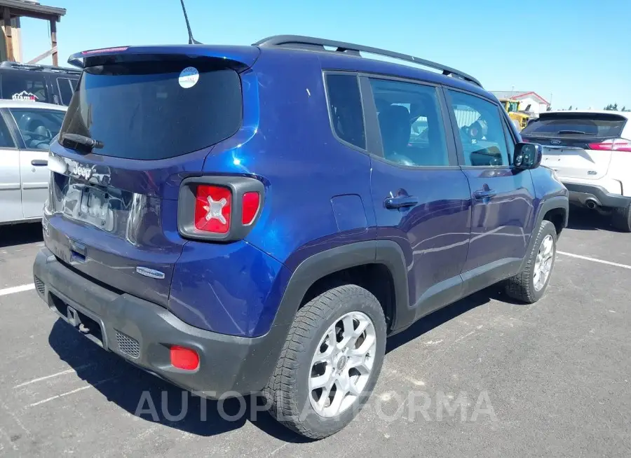 JEEP RENEGADE 2018 vin ZACCJBBB3JPJ53615 from auto auction Iaai