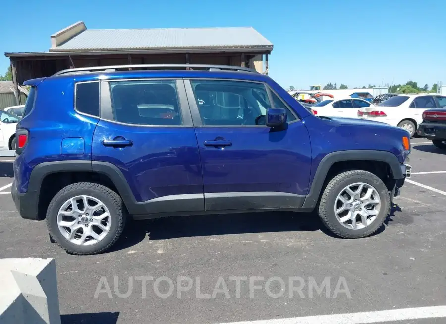 JEEP RENEGADE 2018 vin ZACCJBBB3JPJ53615 from auto auction Iaai